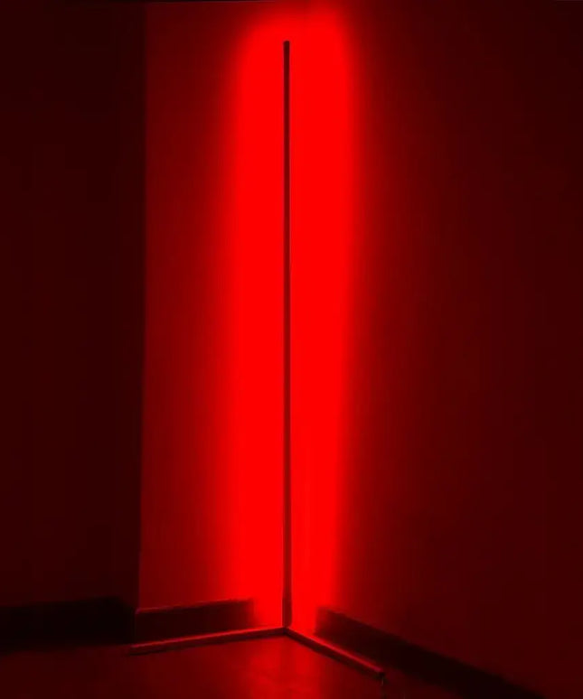 Minimalist RGB Coloured LED Corner Floor Lamp - Mood Lighting-Lamps-Dropli