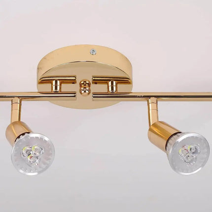 Modern 4-Light Track Lighting Kit LED (Gold) - Home & Garden > Lighting