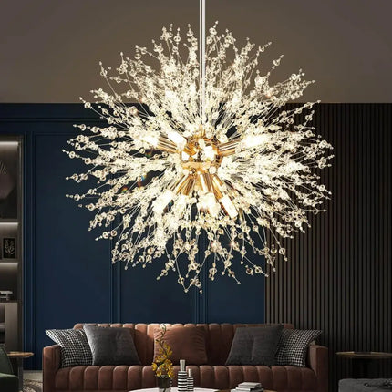 Modern Crystal Chandelier Firework 8 Lights - Home & Garden > Lighting