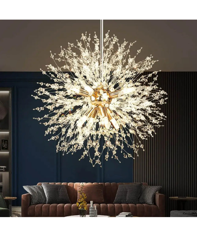 Modern Crystal Chandelier Firework 8 Lights - Home & Garden > Lighting