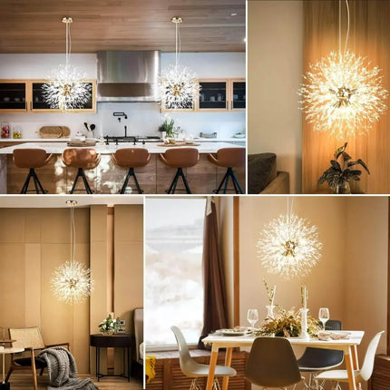 Modern Crystal Chandelier Firework 8 Lights - Home & Garden > Lighting