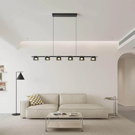 Modern LED Chandelier 6 Lights 48W - Home & Garden > Lighting