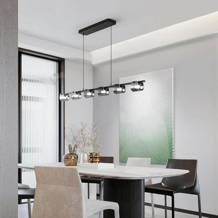 Modern LED Chandelier 6 Lights 48W - Home & Garden > Lighting