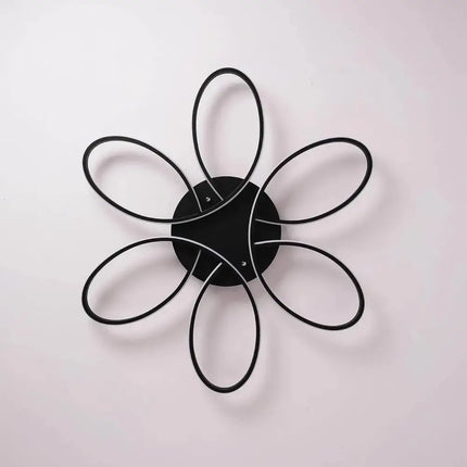 Modern LED Chandelier Flush Mount Lamp Remote Control (60cm) - Home & Garden > Lighting