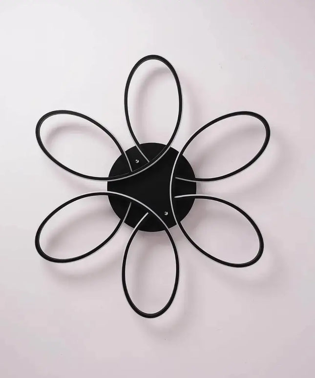 Modern LED Chandelier Flush Mount Lamp Remote Control (60cm) - Home & Garden > Lighting