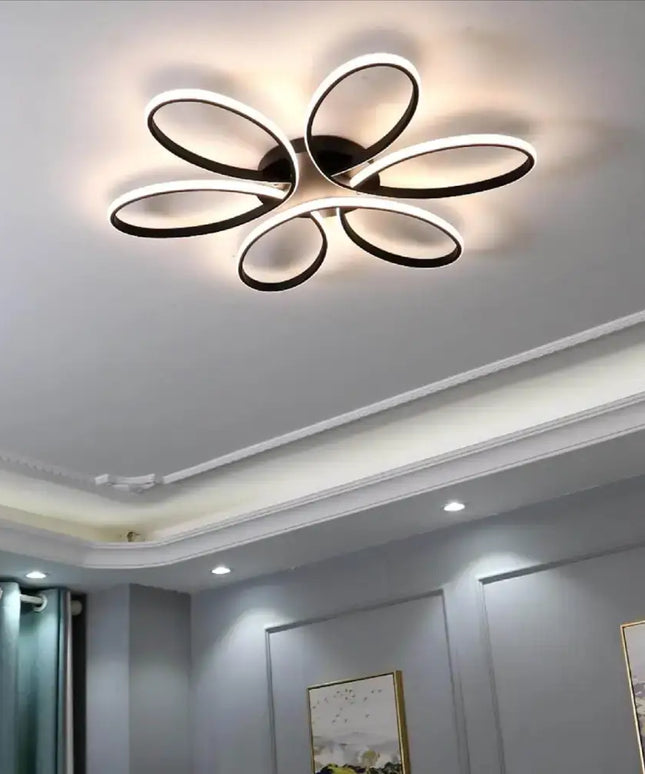 Modern LED Chandelier Light Fixture (90 cm) - Home & Garden > Lighting