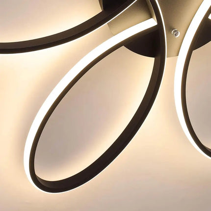 Modern LED Chandelier Light Fixture (90 cm) - Home & Garden > Lighting