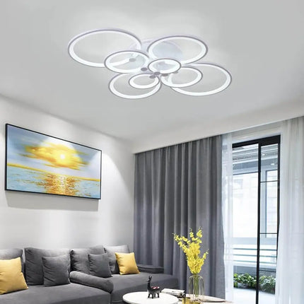 Modern LED Flush Mount Lighting Fixture - Home & Garden > Lighting