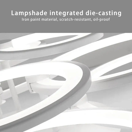 Modern LED Flush Mount Lighting Fixture - Home & Garden > Lighting