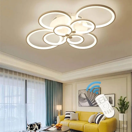 Modern LED Flush Mount Lighting Fixture - Home & Garden > Lighting