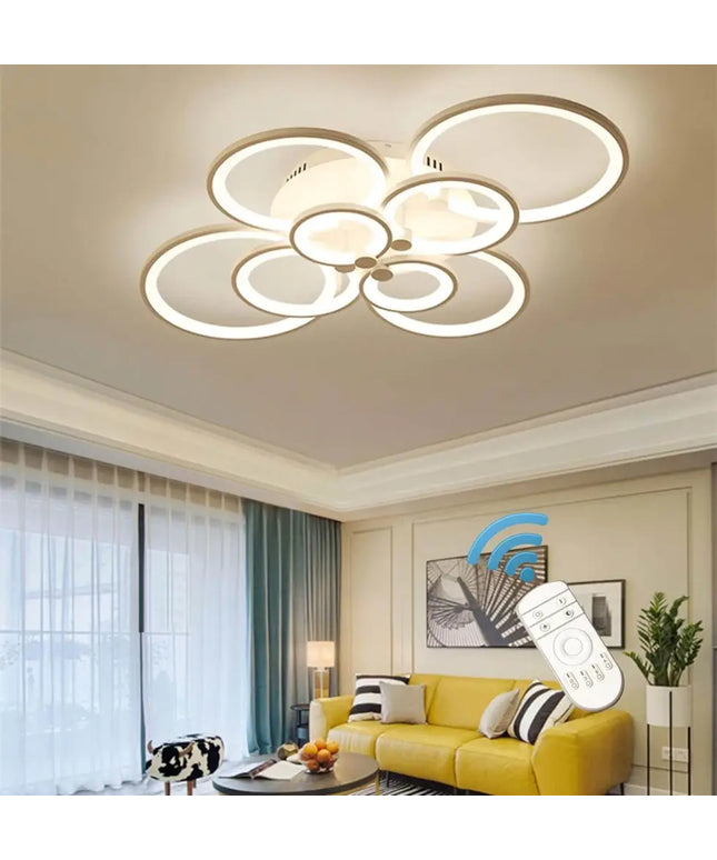 Modern LED Flush Mount Lighting Fixture - Home & Garden > Lighting