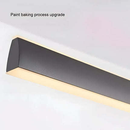 Modern Minimalist Trapezoid Pendant Light Adjustable LED Bar Light Black - Home & Garden > Lighting > Ceiling Lights