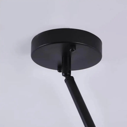 Modern Sputnik Chandelier Black Gold E27 Bulbs - Home & Garden > Lighting