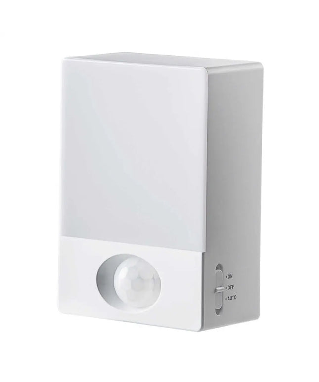 Motion Activated LED Light - Square Portable Hanging Battery Night Sensor Lamp - Home & Garden > Lighting