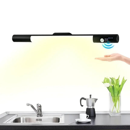 Motion Sensor Rechargeable LED Night Light with Digital Display