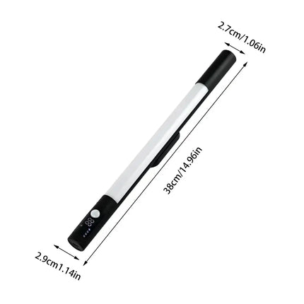 Motion Sensor Rechargeable LED Night Light with Digital Display