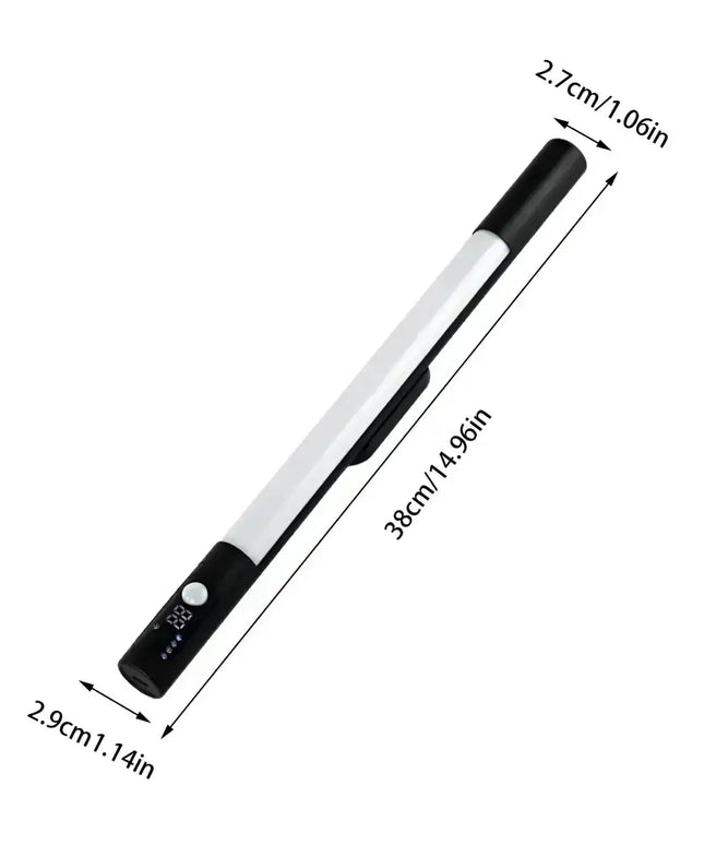 Motion Sensor Rechargeable LED Night Light with Digital Display