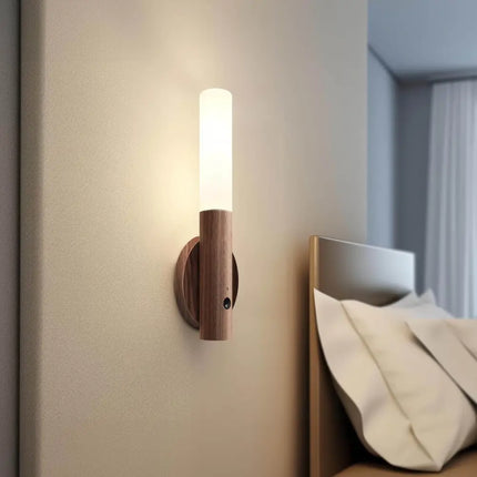 Motion Sensor Wall Light Indoor LED Rechargeable 1pc - Home & Garden > Lighting