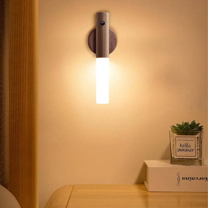 Motion Sensor Wall Light Indoor LED Rechargeable 2pcs - Home & Garden > Lighting