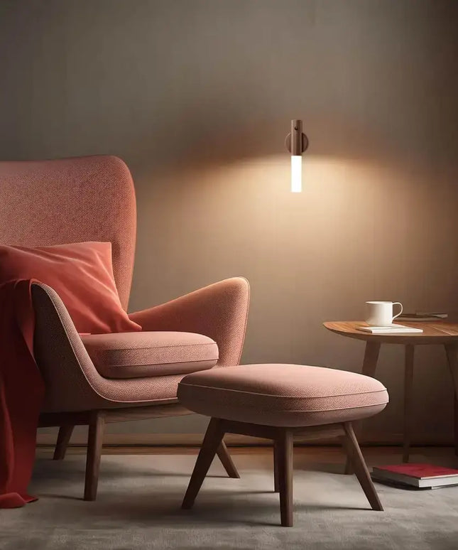 Motion Sensor Wall Light Indoor LED Rechargeable 2pcs - Home & Garden > Lighting