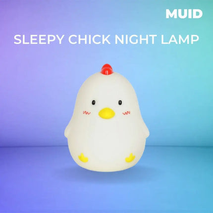 Muid Sleepy Chicken Night Lamp Function Only White - Home & Garden > Lighting > Night Lights & Ambient Lighting