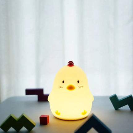 Muid Sleepy Chicken Night Lamp Function Only White - Home & Garden > Lighting > Night Lights & Ambient Lighting