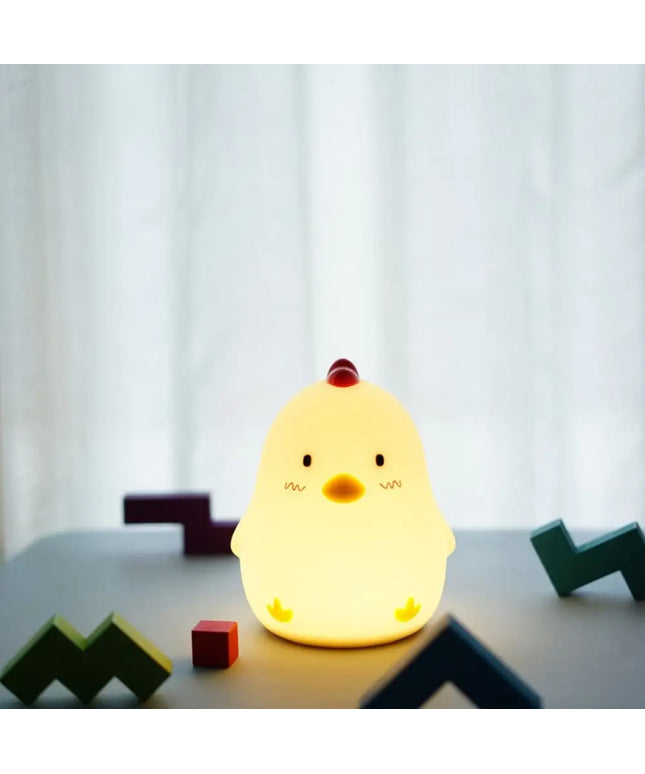 Muid Sleepy Chicken Night Lamp Function Only White - Home & Garden > Lighting > Night Lights & Ambient Lighting
