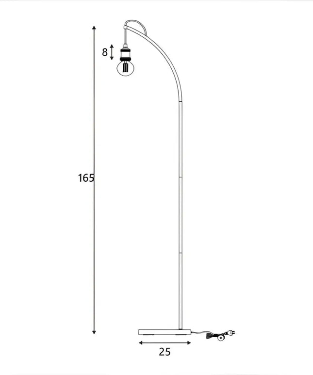Mykki Floor Lamp-Floor Lamps-Lexi Lighting