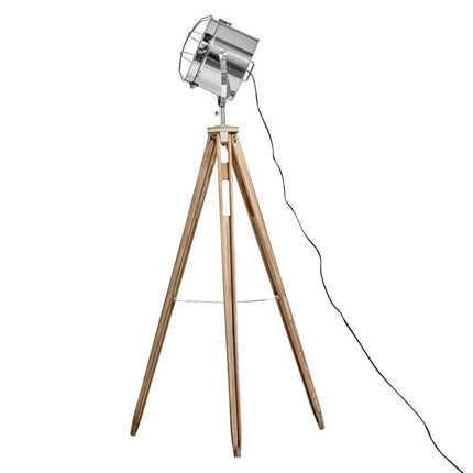 NAUTICAL TRIPOD FLOOR LAMP Searchlight Modern Spot Light Retro Industrial - Home & Garden > Lighting