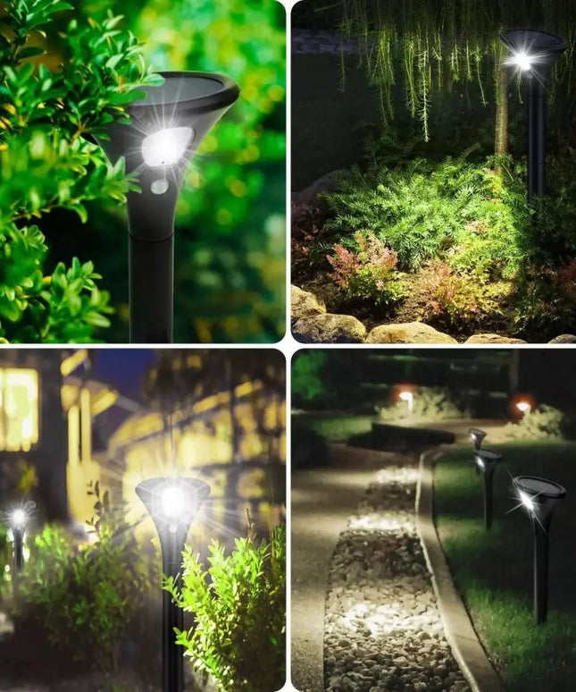 Nebula Solar PIR Spike Twin Pack Kit - 6000K