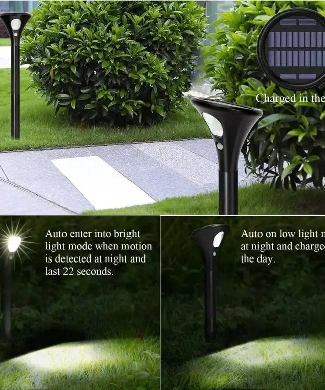 Nebula Solar PIR Spike Twin Pack Kit - 6000K