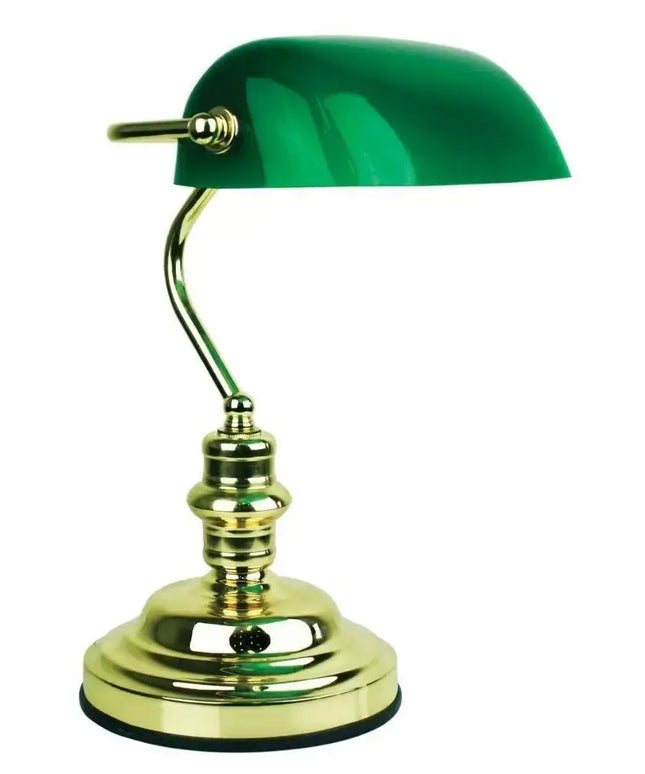 Oriel BANKERS - Touch Table Lamp-TABLE LAMPS-Oriel Lighting