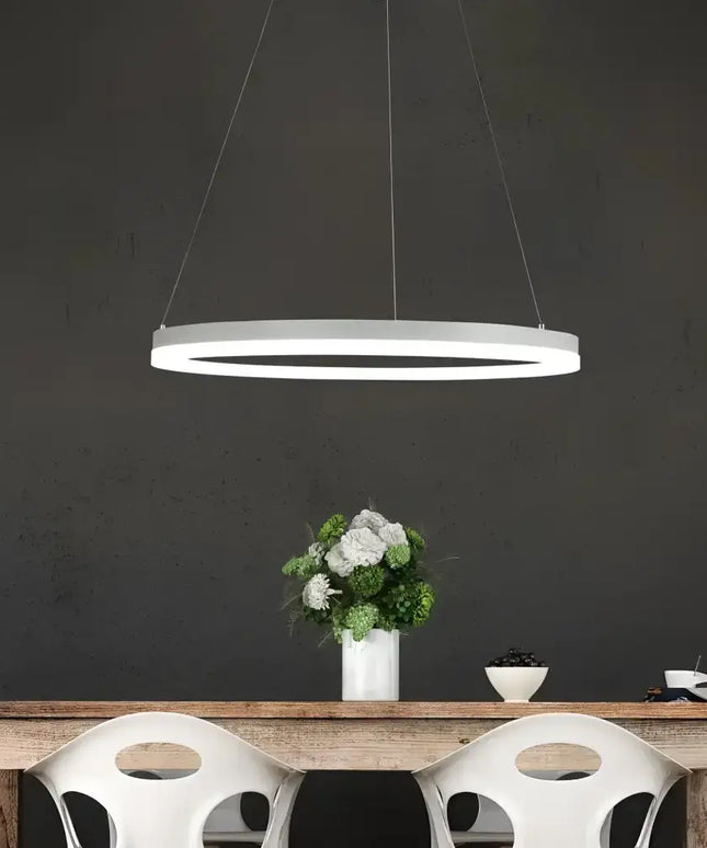 Oriel CRONUS - 24W Modern LED Halo Pendant - 4000K Kopy, PENDANTS, oriel-cronus-24w-modern-led-halo-pendant-4000k