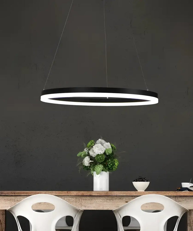 Oriel CRONUS - 24W Modern LED Halo Pendant - 4000K Kopy, PENDANTS, oriel-cronus-24w-modern-led-halo-pendant-4000k
