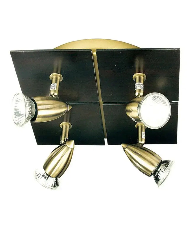 Oriel DEN - 1/2/3/4 Light Metal GU10 Spotlight-SPOTLIGHT-Oriel Lighting