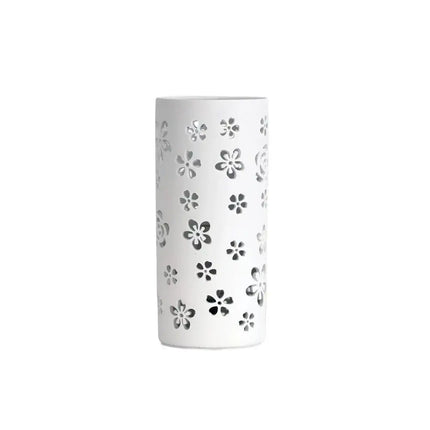 Oriel DIANNA - 25W Ceramic Lamp with Floral or Astral Pattern - Home & Garden > Lighting > Table Lamps - Oriel Lighting