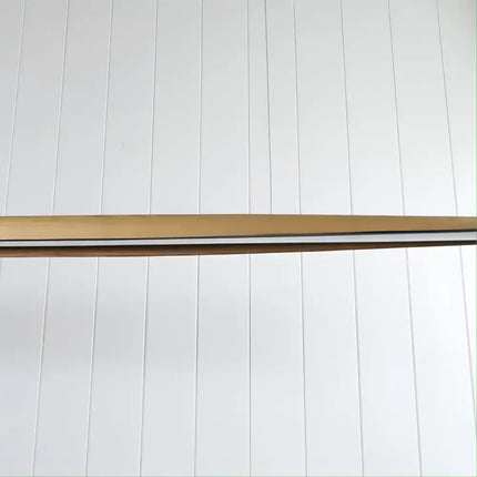 ORIEL EASTOFT HAND-FINISHED ASH WOOD LINEAR 24W LED CEILING PENDANT LIGHT-Pendant Light-Oriel Lighting