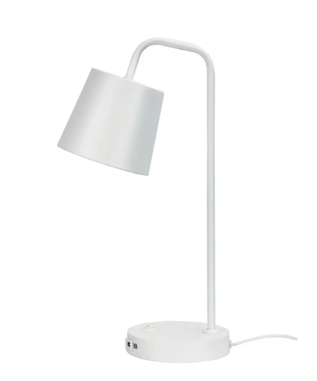Oriel HENK - Desk Lamp with USB Socket - Home & Garden > Lighting > Table Lamps - Oriel Lighting