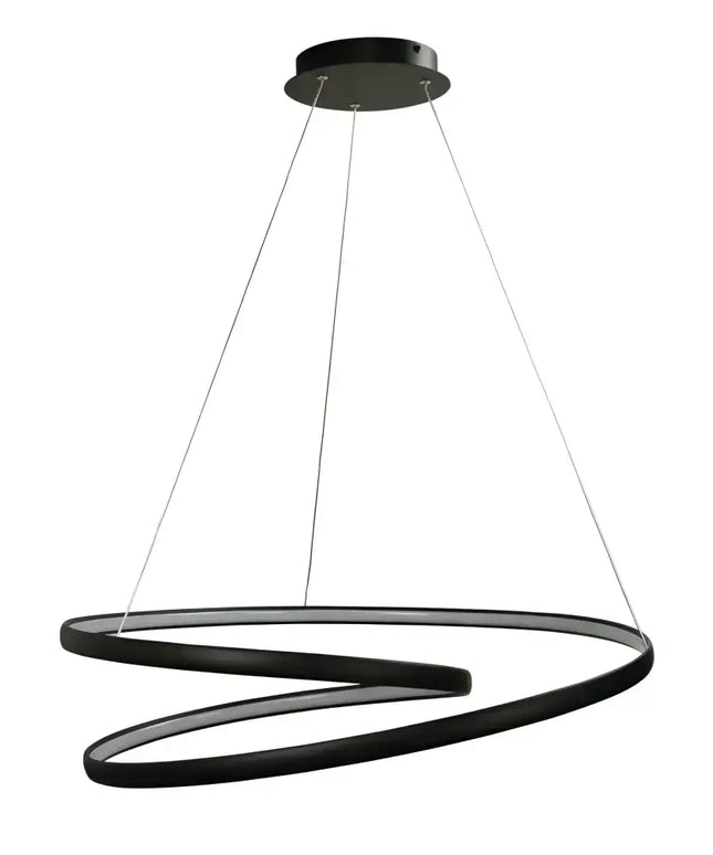 Oriel INFINITY - 50W Modern LED Spiral Ring Pendant - 4000K Kopy, PENDANTS, oriel-infinity-50w-modern-led-spiral-ring-pendant-4000k