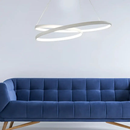 Oriel INFINITY - 50W Modern LED Spiral Ring Pendant - 4000K Kopy, PENDANTS, oriel-infinity-50w-modern-led-spiral-ring-pendant-4000k