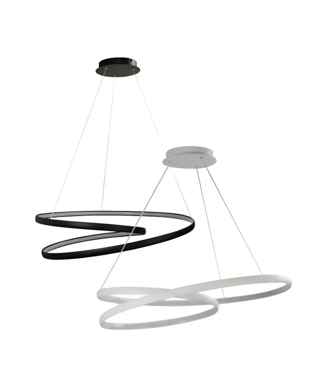 Oriel INFINITY - 50W Modern LED Spiral Ring Pendant - 4000K Kopy, PENDANTS, oriel-infinity-50w-modern-led-spiral-ring-pendant-4000k