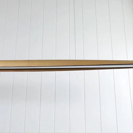 ORIEL EASTOFT HAND-FINISHED ASH WOOD LINEAR 24W LED CEILING PENDANT LIGHT-Pendant Light-Oriel Lighting