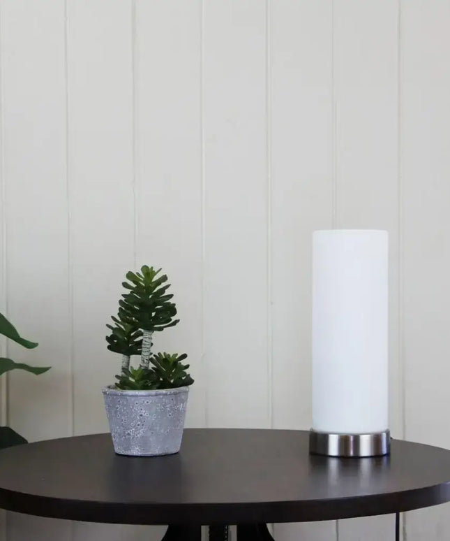 Oriel PEPE - Round/Square Touch Table Lamp-TABLE LAMPS-Oriel Lighting