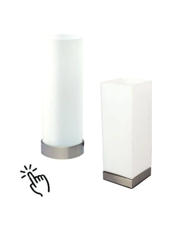 Oriel PEPE - Round/Square Touch Table Lamp-TABLE LAMPS-Oriel Lighting