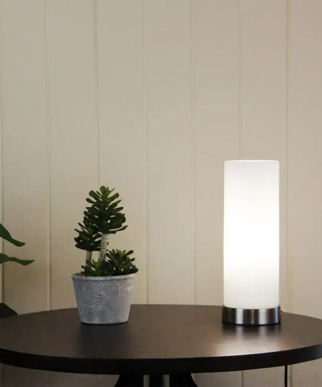 Oriel PEPE - Round/Square Touch Table Lamp-TABLE LAMPS-Oriel Lighting