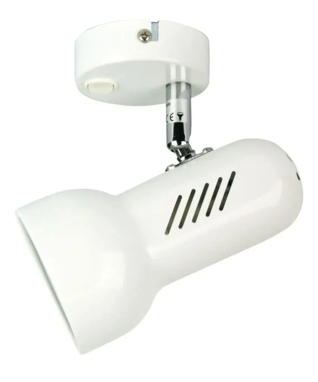 Oriel PROFILE - 1 Light Classic R80 Spotlight With Switch-INDOOR-Oriel Lighting