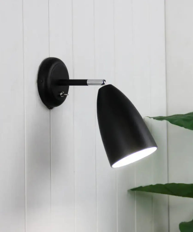Oriel SALEM - 1 Light Adjustable Interior Wall Light With Switch-INDOOR-Oriel Lighting