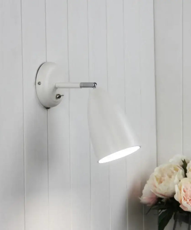 Oriel SALEM - 1 Light Adjustable Interior Wall Light With Switch-INDOOR-Oriel Lighting