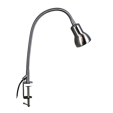 Oriel Scope - Adjustable Gooseneck Desk Clamp Lamp - Chrome - Home & Garden > Lighting > Table Lamps