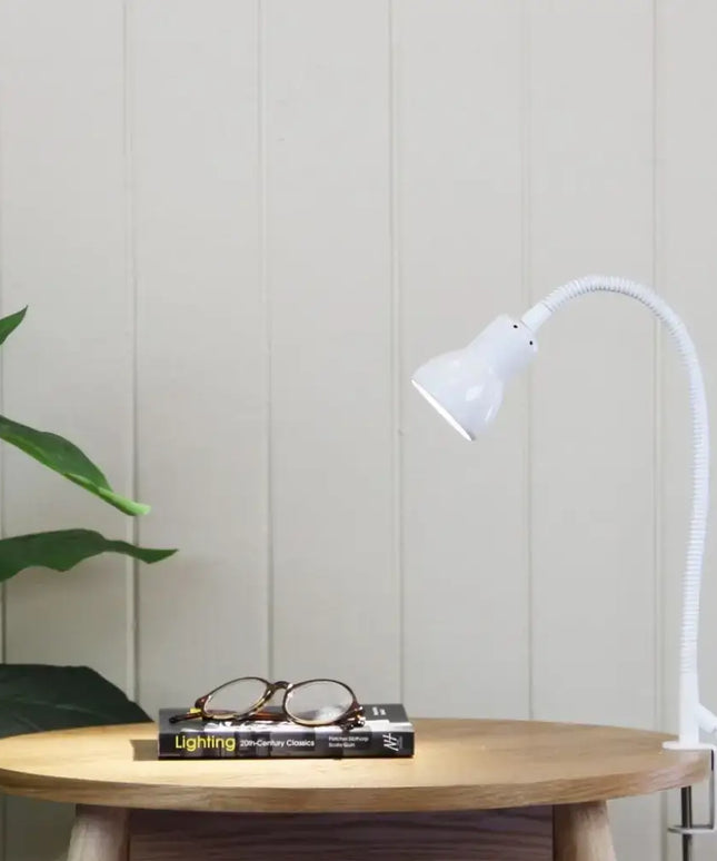 Oriel Scope - Adjustable Gooseneck Desk Clamp Lamp - Home & Garden > Lighting > Table Lamps